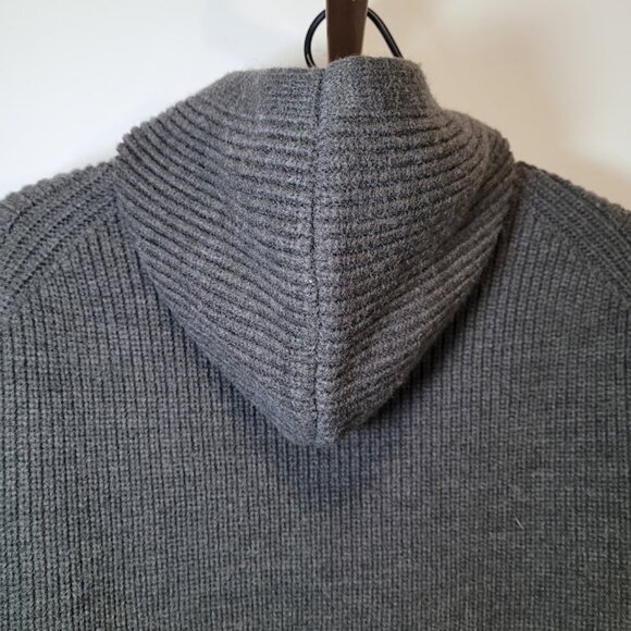Rarely Alike Hooded Big Sweater Size M - Picture 10 of 13